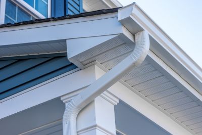 Set Up Gutters, Downspouts, and Drains to Direct Rainwater Away!
